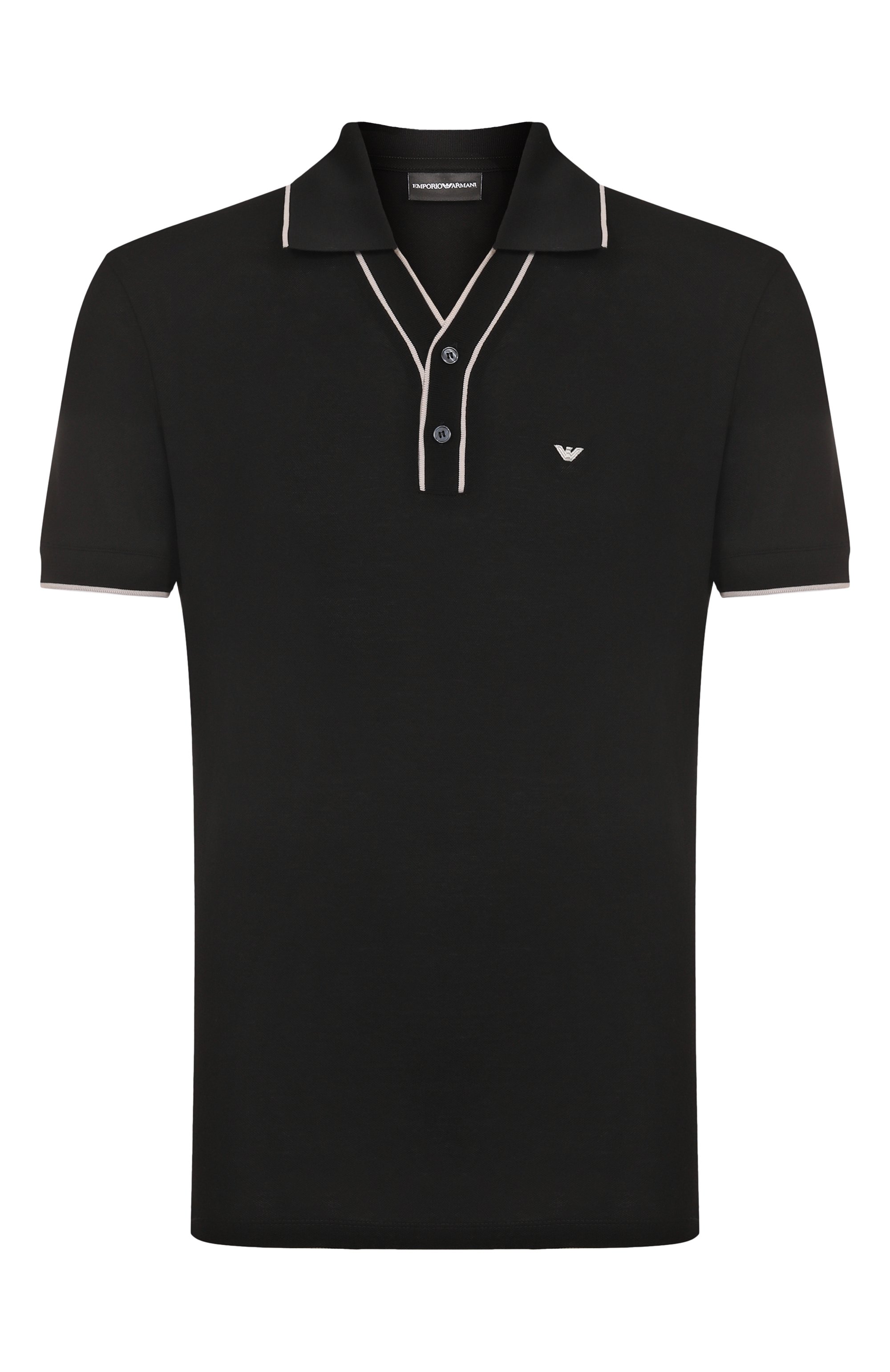 Хлопковое поло EMPORIO ARMANI, арт. EM002119/AF12955, фото 1