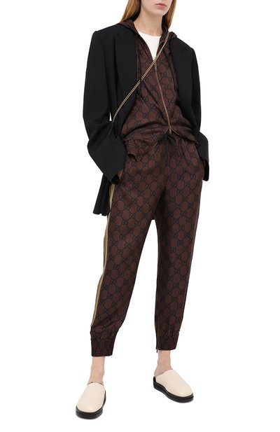 Шелковые джоггеры GUCCI, арт. 625005/XJCL5, фото 2