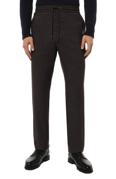 Брюки из шерсти и вискозы AGNONA, арт. T706U6E/UW014E, фото 3