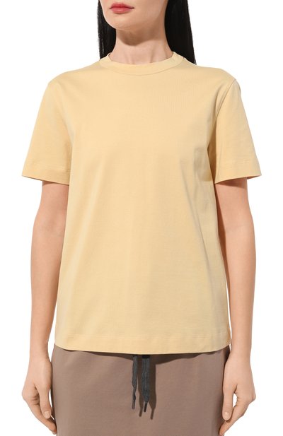 Хлопковая футболка BRUNELLO CUCINELLI, арт. M0T81BI100, фото 3