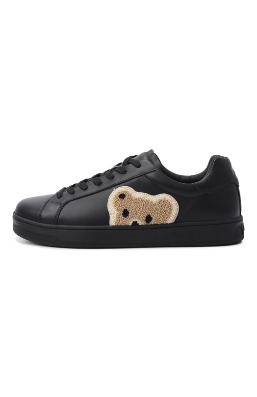 Кожаные кеды Bear Tennis Palm Angels PMIA110S26LEA003 Чёрный  PMIA110S26LEA003 Фото 3
