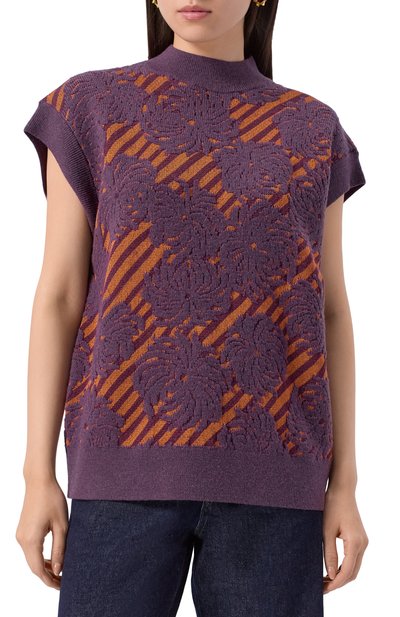 Жилет из шерсти и вискозы DRIES VAN NOTEN, арт. 011238-2731-404, фото 3