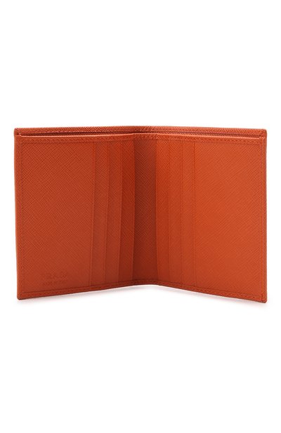 Кожаное портмоне PRADA оранжевого цвета по цене 52000 руб., арт. 2MO004-QHH-F0S73, фото 3 Кожаное портмоне PRADA, арт. 2MO004-QHH-F0S73, фото 3