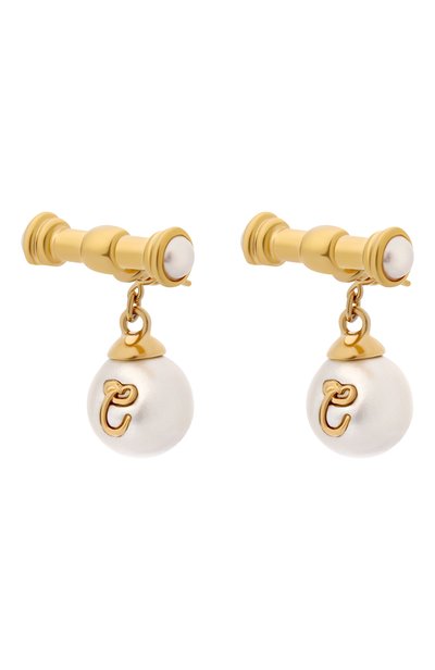 Серьги CHLOÉ молочного цвета по цене 53750 руб., арт. CH26SJE03BRE, фото 3 Серьги CHLOÉ, арт. CH26SJE03BRE, фото 3