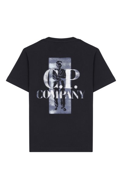 Хлопковая футболка C.P. COMPANY, арт. C9M00L/LAA17_001