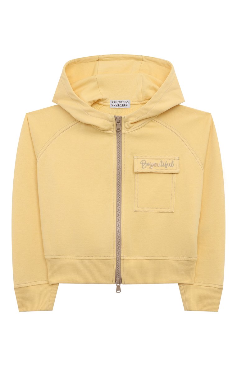 Хлопковая толстовка BRUNELLO CUCINELLI, арт. BD869E298B, фото 1