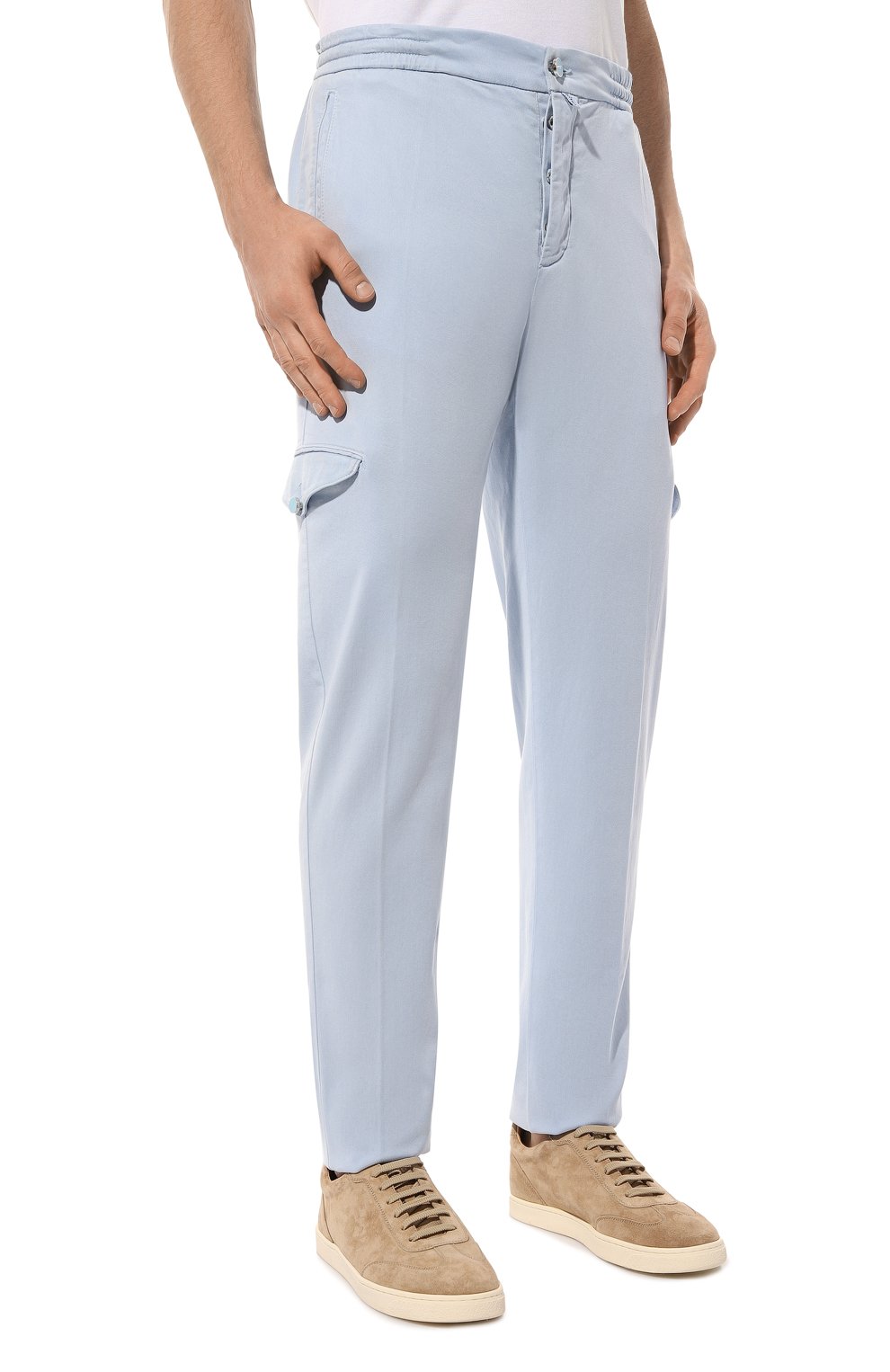 Брюки-карго из лиоцелла KITON, арт. UPLACTK0607D, фото 3