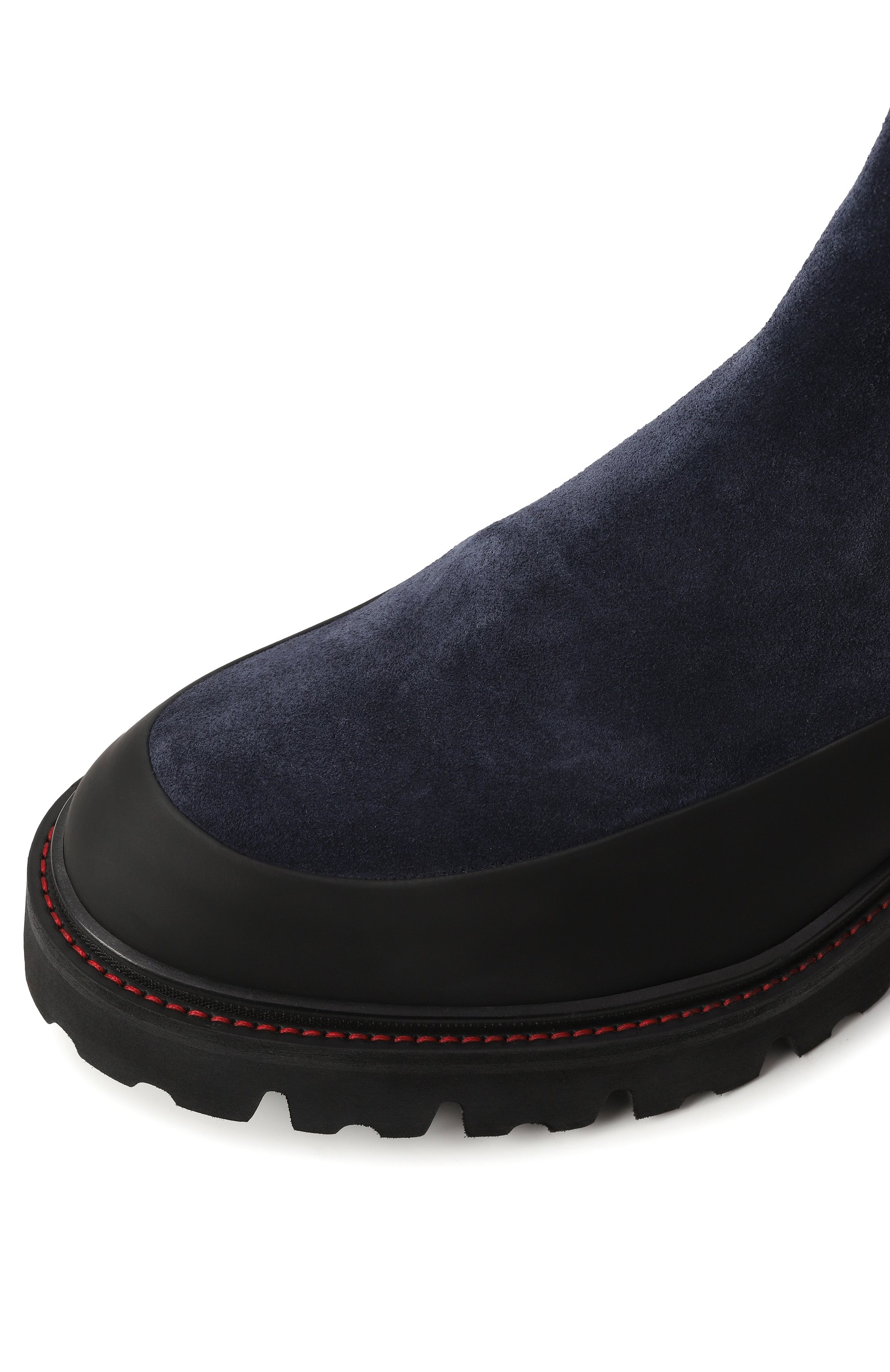 Замшевые челси KITON, арт. USSA195N0112505, фото 7