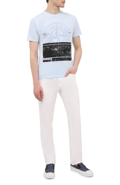 Текстильные слипоны STONE ISLAND, арт. 7415S0348, фото 2