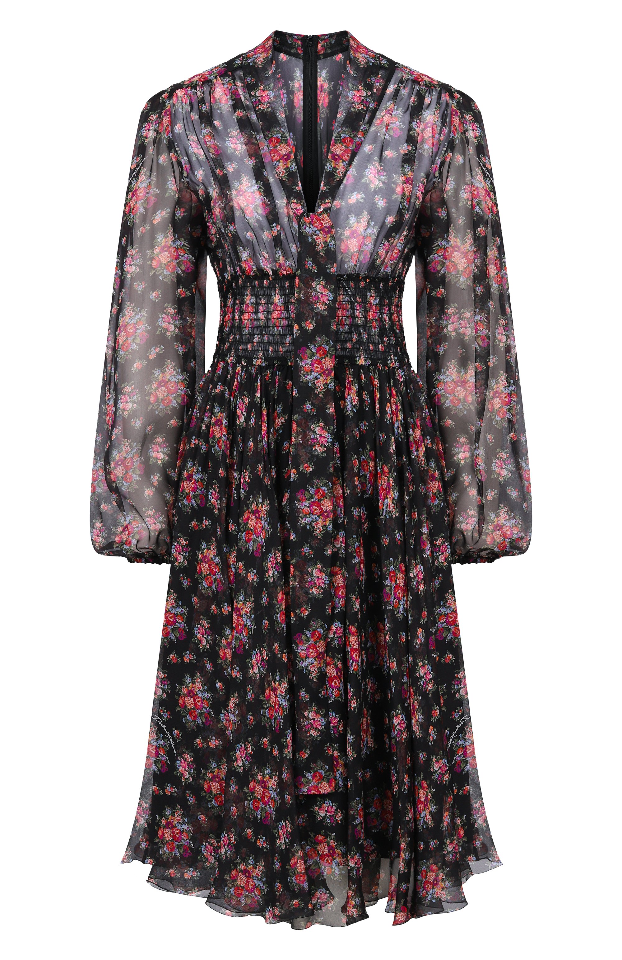 Шелковое платье DOLCE & GABBANA, арт. F60GMT/IS10F, фото 1