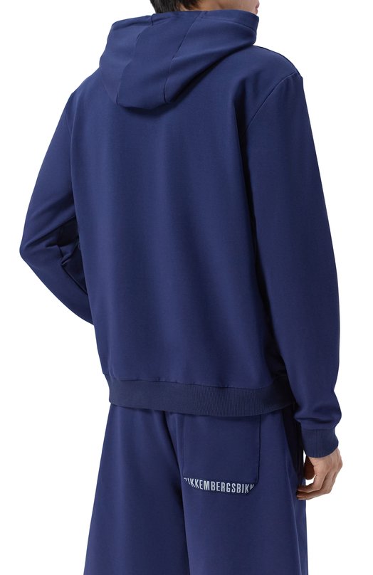 Хлопковый спортивный костюм Dirk Bikkembergs BMF1722 Синий  BMF1722 Фото 3