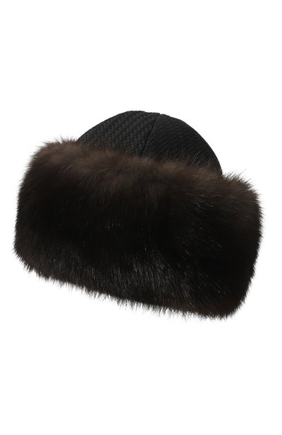 Шапка из меха соболя BLACK SABLE, арт. BS-47CF5, фото 2