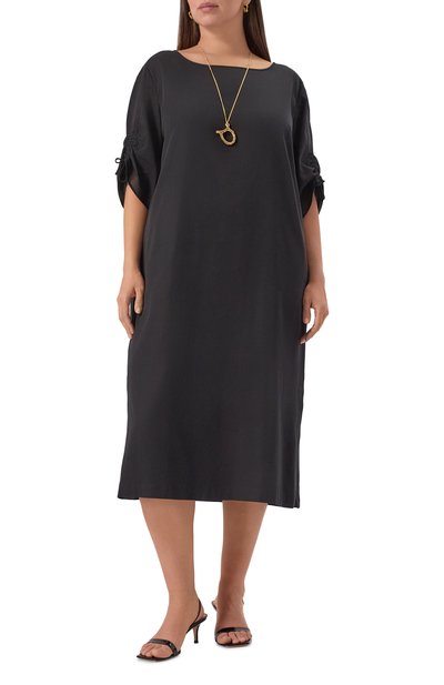 Хлопковое платье MARINA RINALDI, арт. GE0DE, фото 2