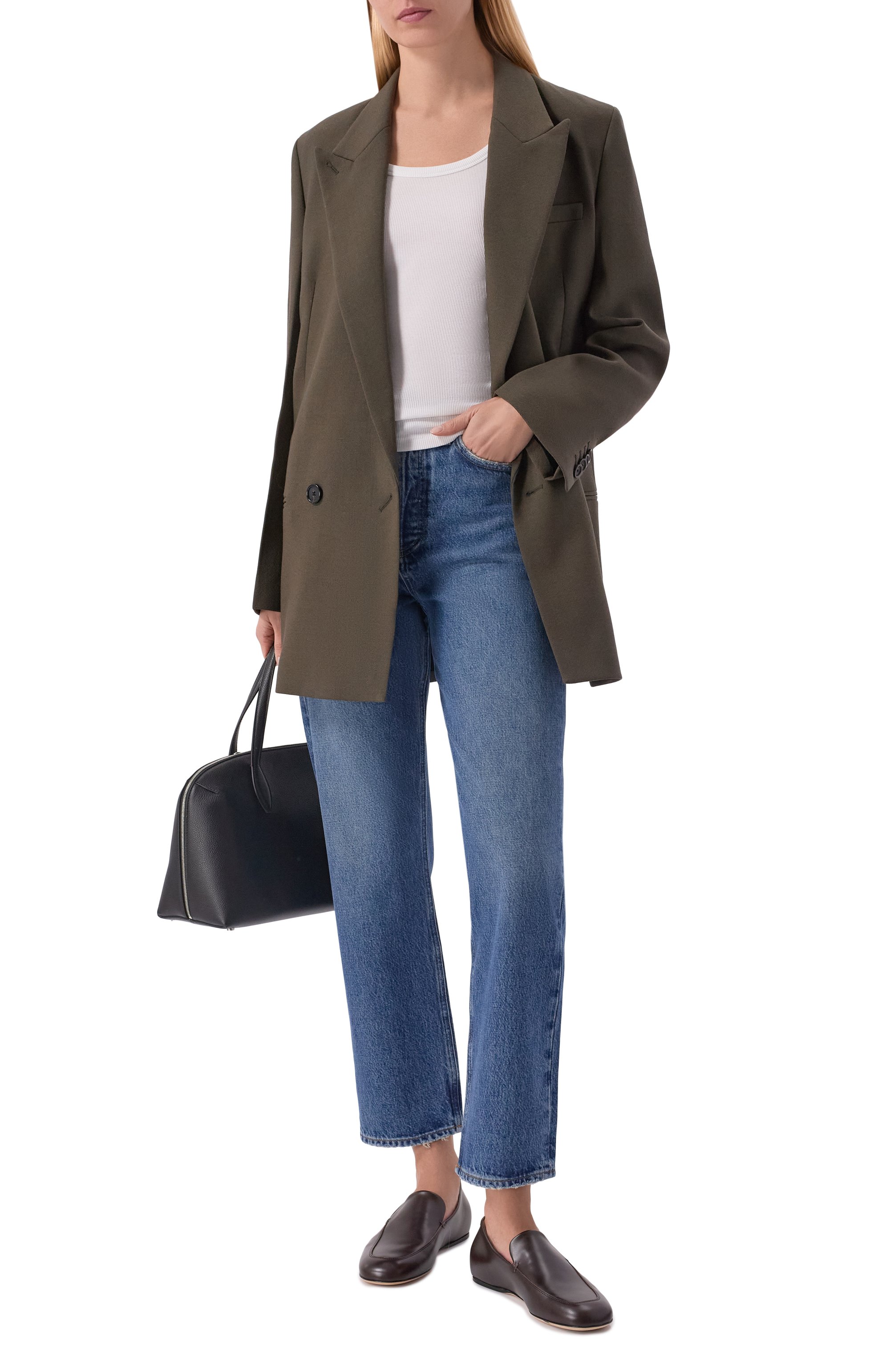 Кожаные лоферы BOSS, арт. 50564015, фото 3