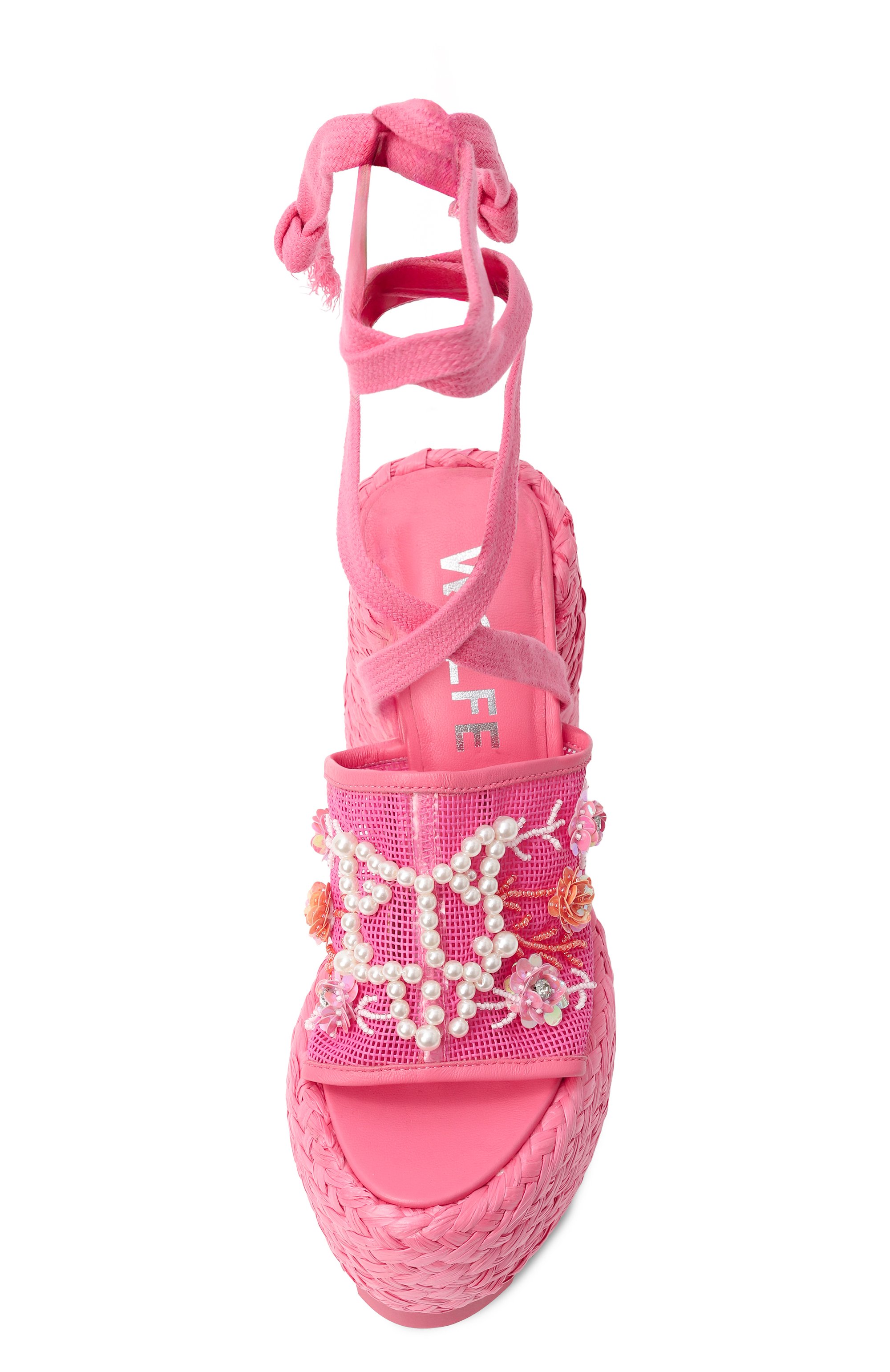 Босоножки bluebell NAKED WOLFE розового цвета по цене 37500 руб., арт. BLUEBELL, фото 6 Босоножки bluebell NAKED WOLFE, арт. BLUEBELL, фото 6