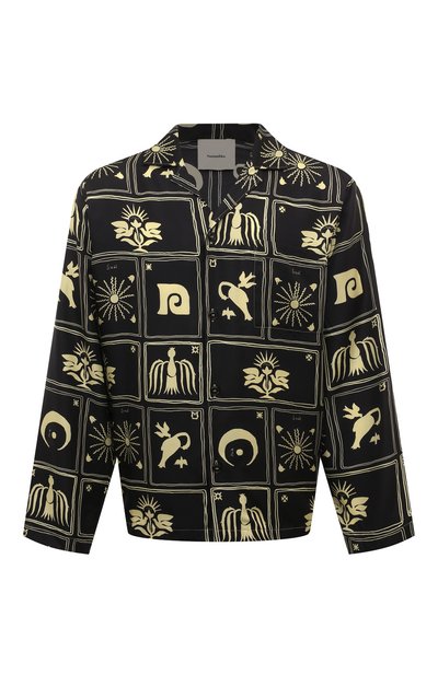 Мужская шелковая рубашка NANUSHKA, арт. NM24PFSH01499