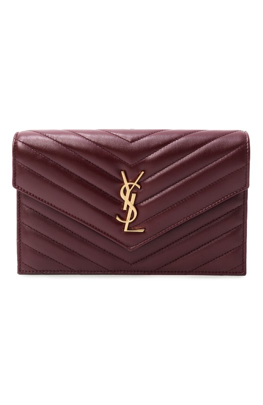 Сумка Envelope Saint Laurent 742920/AAA44 Бордовый 742920/AAA44