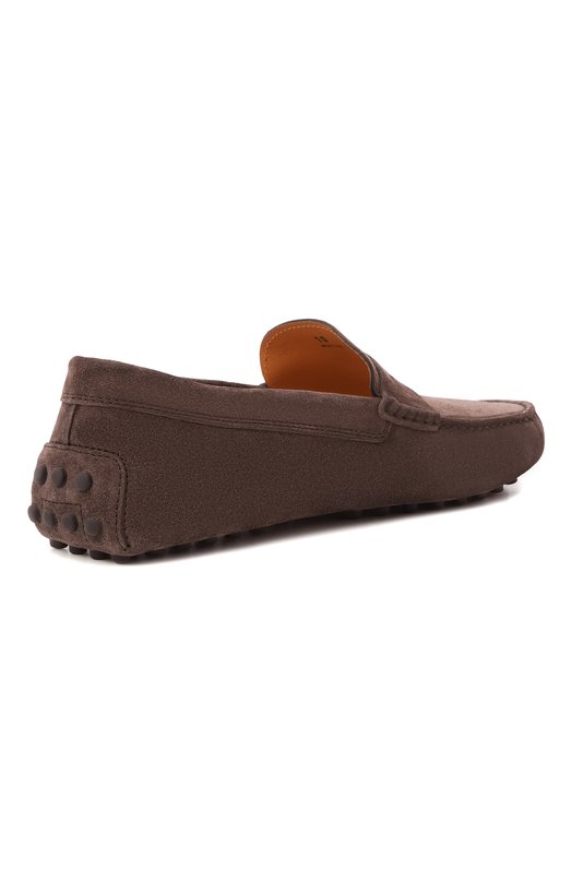 Замшевые мокасины Gommino Tod’s XXM22L00010/RE0 Коричневый  XXM22L00010/RE0 Фото 4