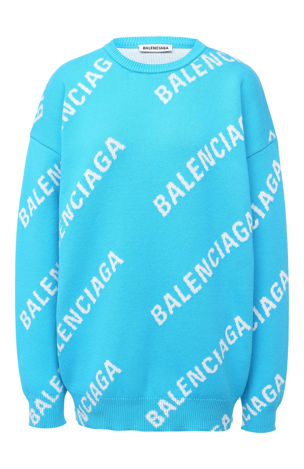 Свитер из хлопка и шерсти BALENCIAGA, арт. 625329/T3178, фото 1