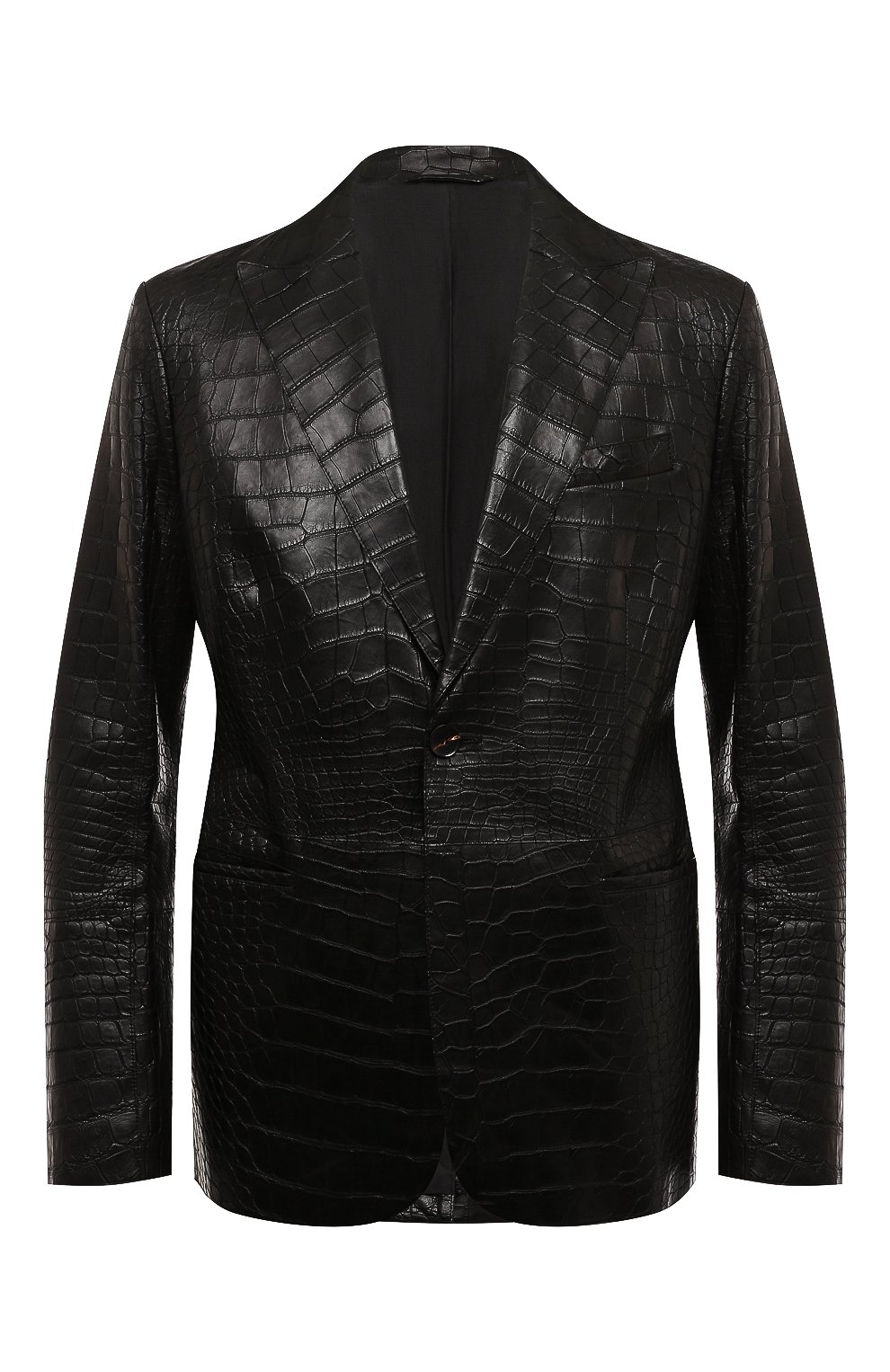 Пиджак из кожи крокодила GIORGIO ARMANI, арт. RSG05P/RSP10, фото 1