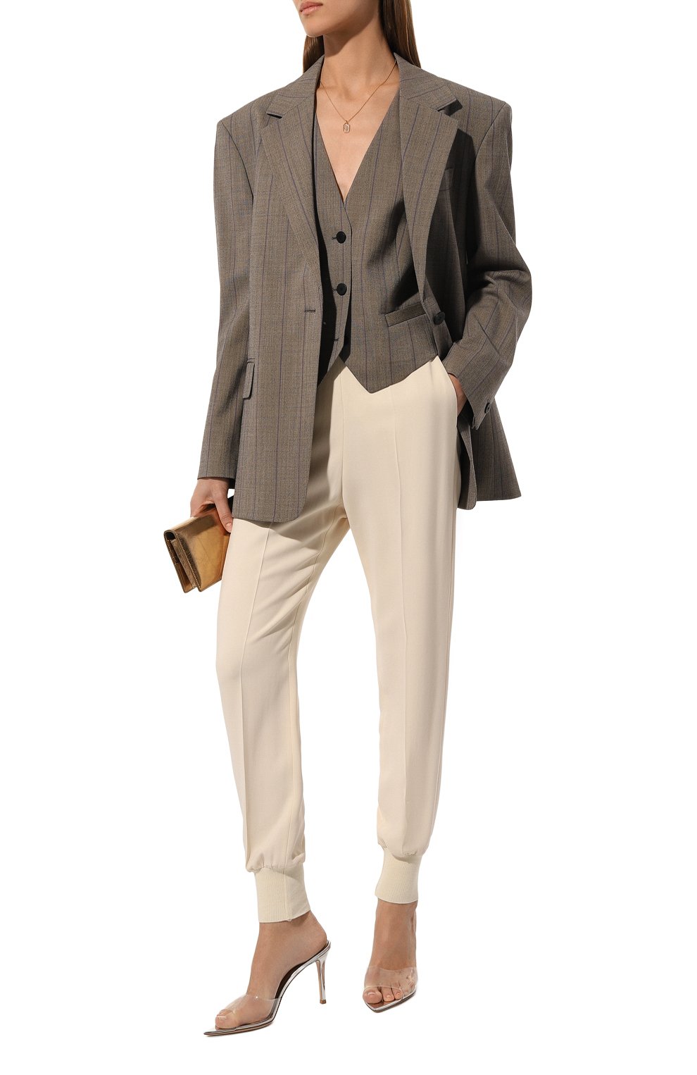 Джоггеры из вискозы STELLA MCCARTNEY, арт. 341416/3DU300, фото 2