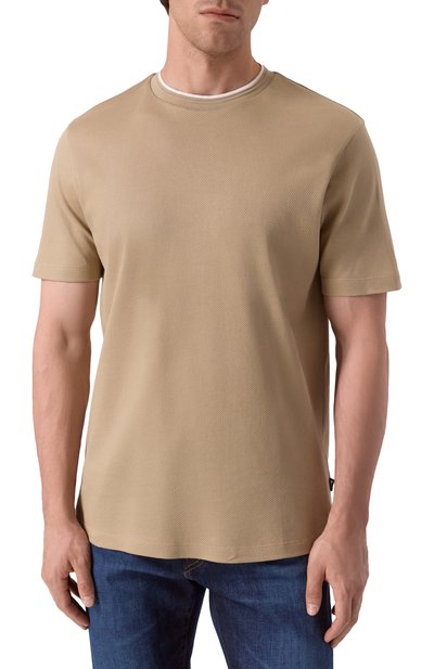 Хлопковая футболка BOSS, арт. 50524998, фото 3