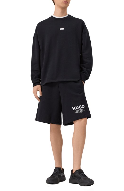 Комбинированные кроссовки GO2 HUGO 50548571 Чёрный  50548571 Фото 2