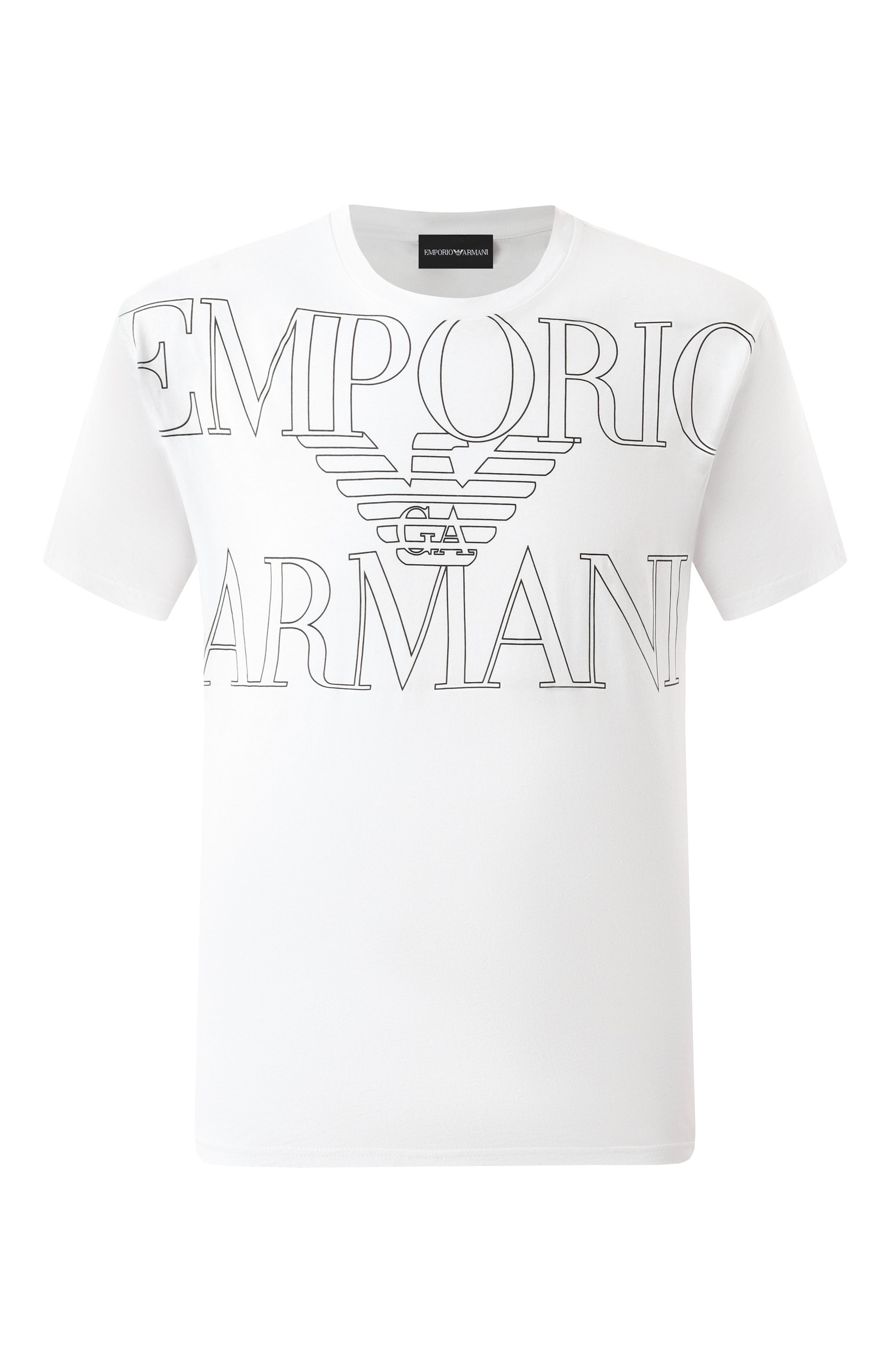 Хлопковая футболка EMPORIO ARMANI, арт. EM000574/AF12326, фото 1