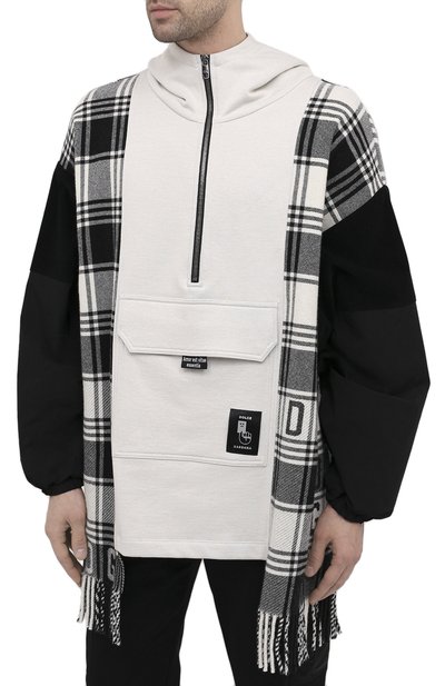 Анорак из шерсти и хлопка DOLCE & GABBANA, арт. G9SY8T/G7WTQ, фото 3