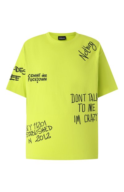Мужская хлопковая футболка COMME DES FUCKDOWN, арт. CFABM01552