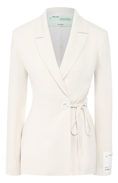 Женский жакет из вискозы OFF-WHITE, арт. 0WEF028S19D950740201