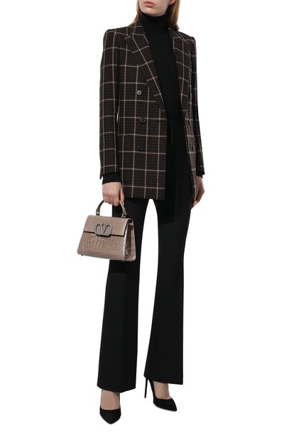 Сумка vsling small из кожи аллигатора VALENTINO, арт. WW2B0F53/HKF/AMIS, фото 3