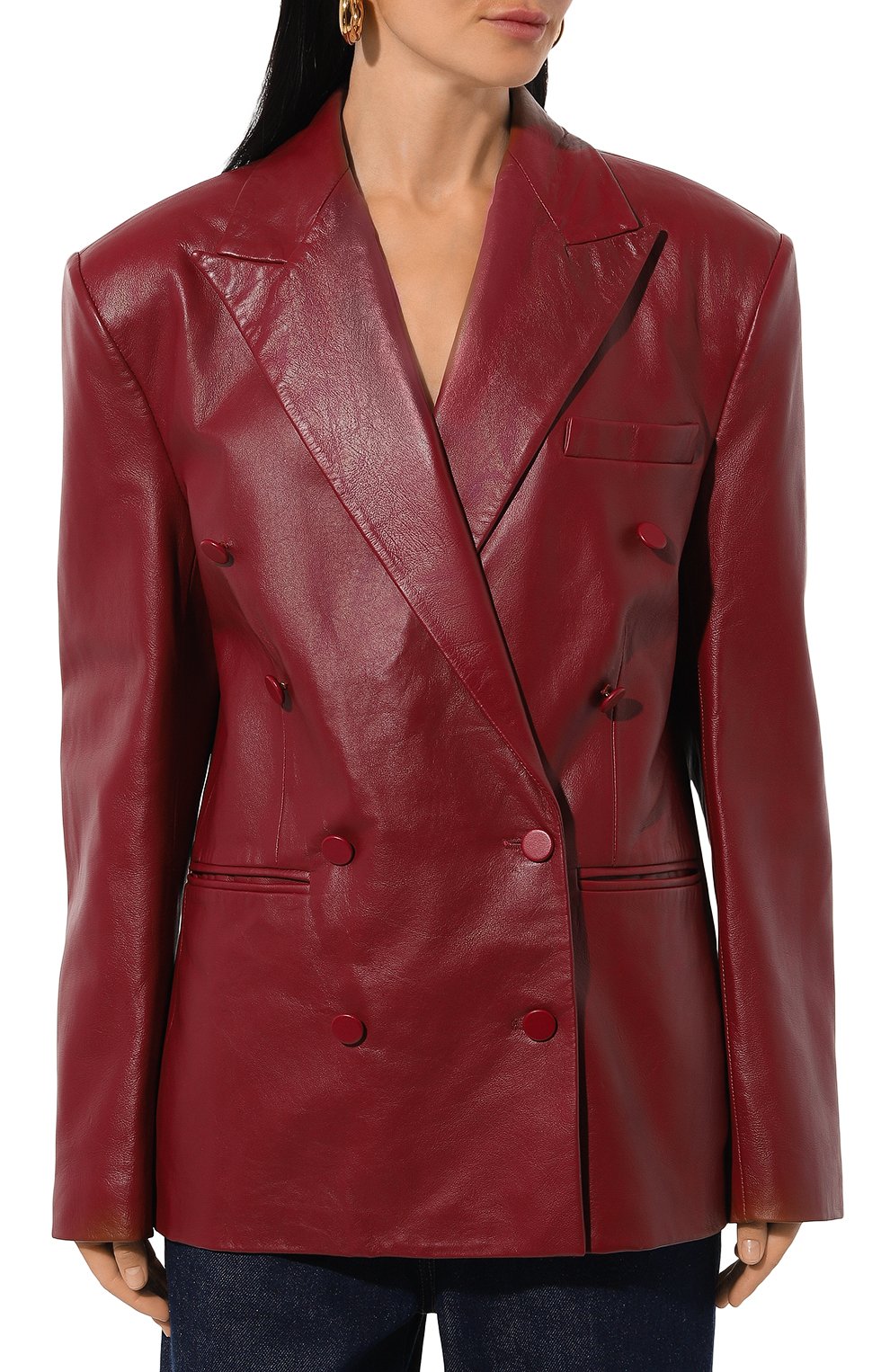 Кожаный жакет GIUSEPPE DI MORABITO, арт. 03PFJA075P 03310, фото 3