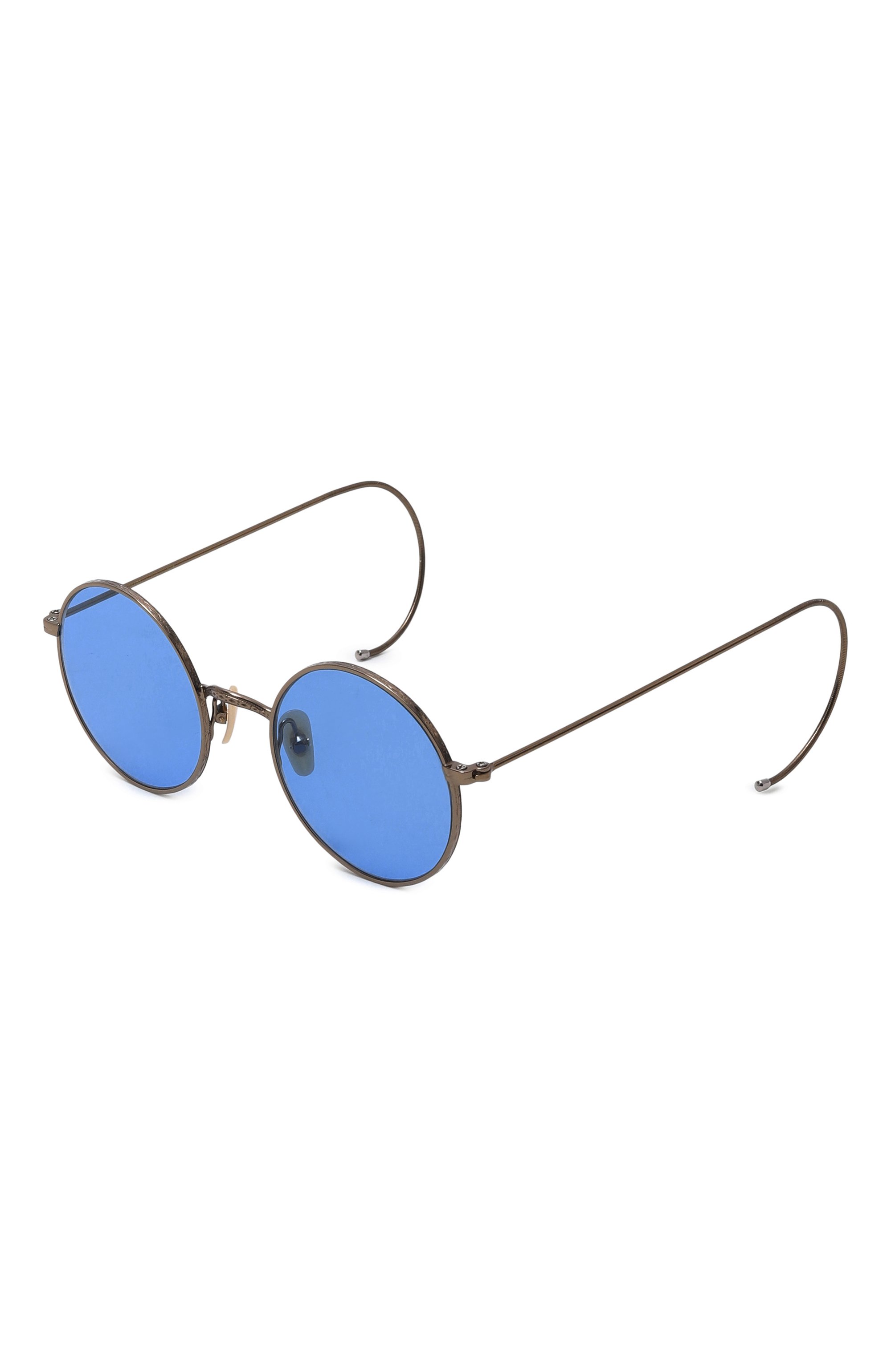 Солнцезащитные очки MOSCOT, арт. HAMISH SUN ANTIQUE G0LD/CELEBRITY BLUE, фото 1