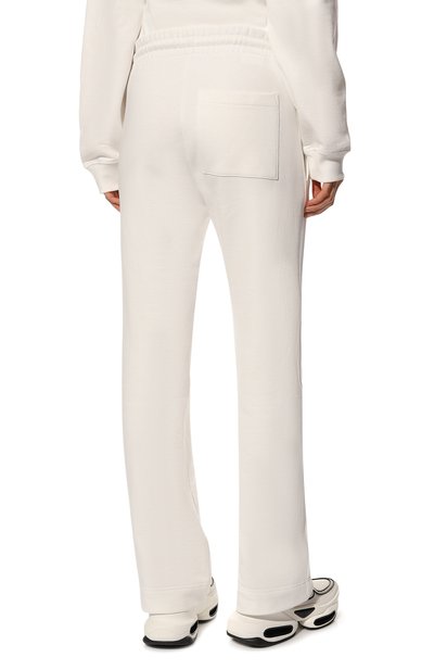 Хлопковые брюки DRIES VAN NOTEN белого цвета по цене 37400 руб., арт. 222-011123-5611, фото 4 Хлопковые брюки DRIES VAN NOTEN, арт. 222-011123-5611, фото 4