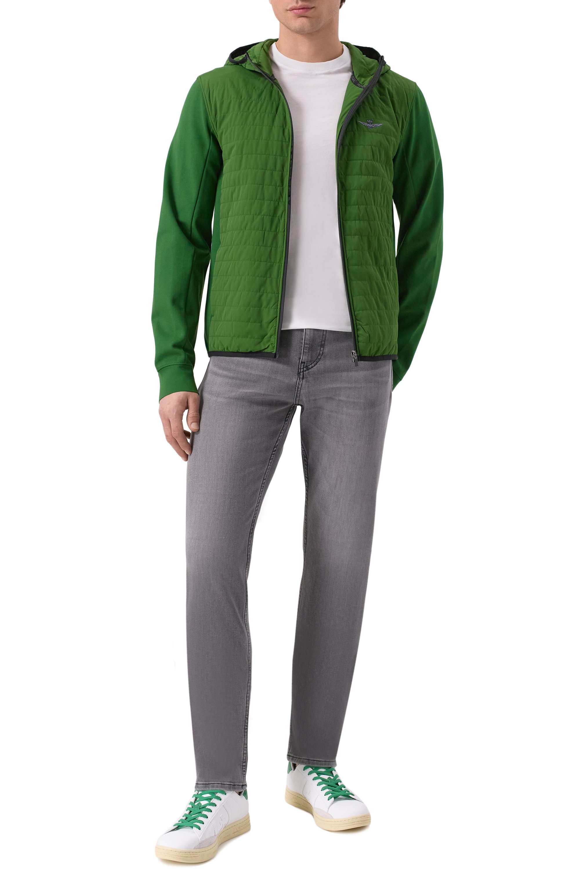 Комбинированная толстовка AERONAUTICA MILITARE, арт. AF498F559, фото 2