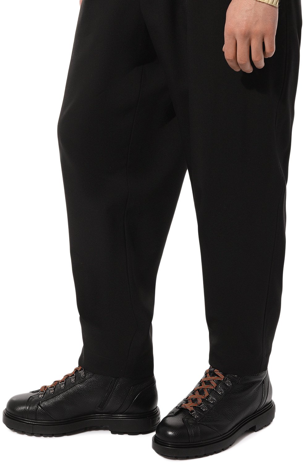 Кожаные ботинки SANTONI, арт. MGSG18190NERAMMMN01, фото 3