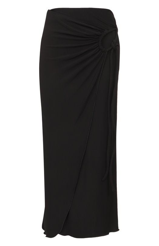 Юбка из вискозы Max Mara BCHAFOSO 261677101 Чёрный BCHAFOSO 261677101