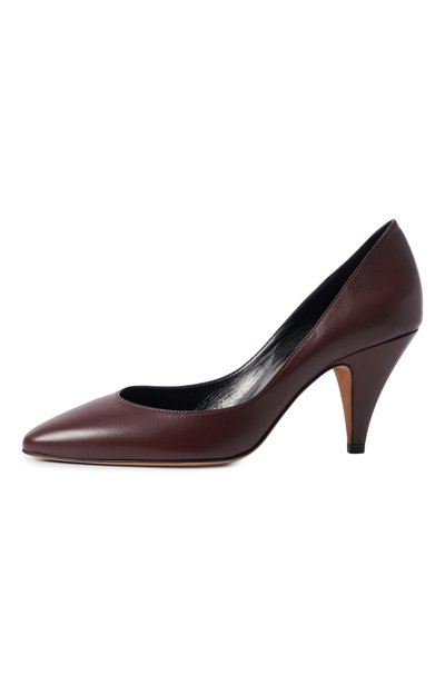 Кожаные туфли haze JUDE бордового цвета по цене 64850 руб., арт. HAZE PUMP/CREASED LEATHER, фото 4 Кожаные туфли haze JUDE, арт. HAZE PUMP/CREASED LEATHER, фото 4