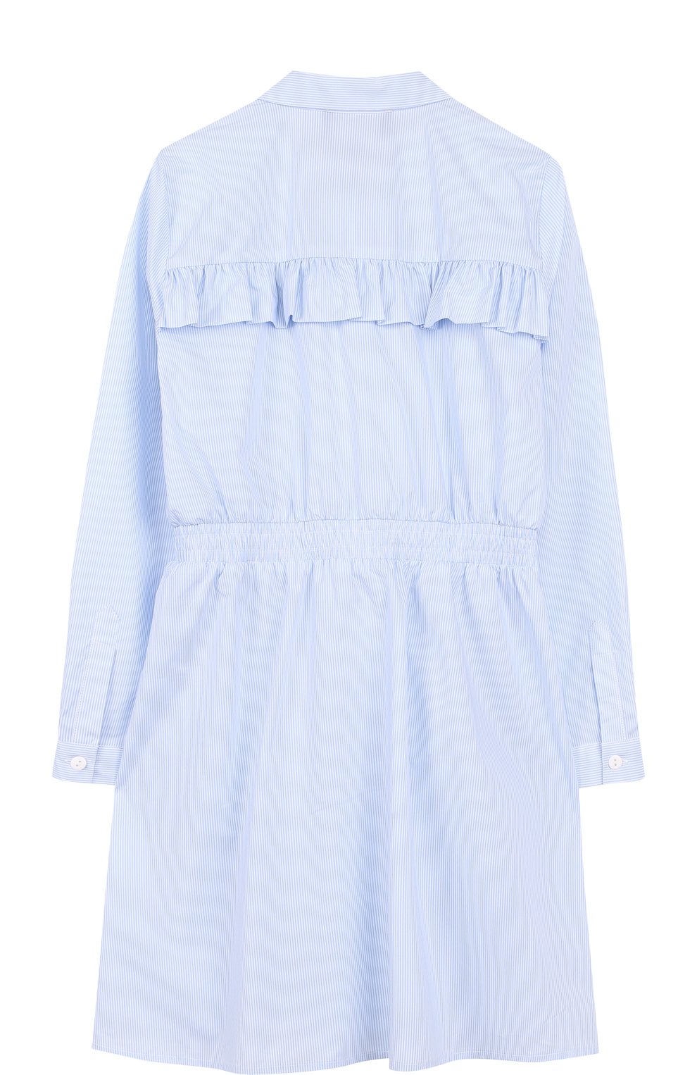 Хлопковое платье с эластичной вставкой на поясе и оборками DESIGNERS, REMIX GIRLS, арт. 13947, фото 2