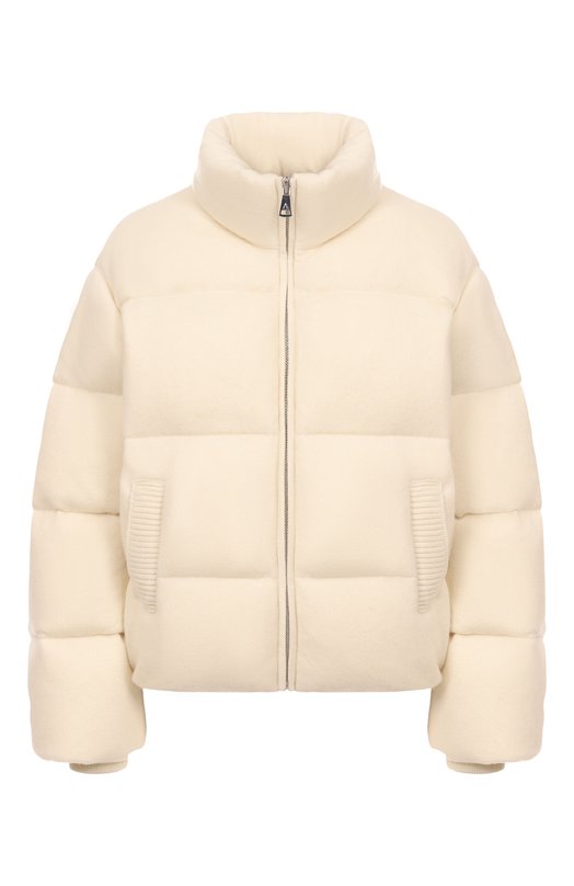 Кашемировый пуховик Addicted MK116-1 Кремовый MK116-1