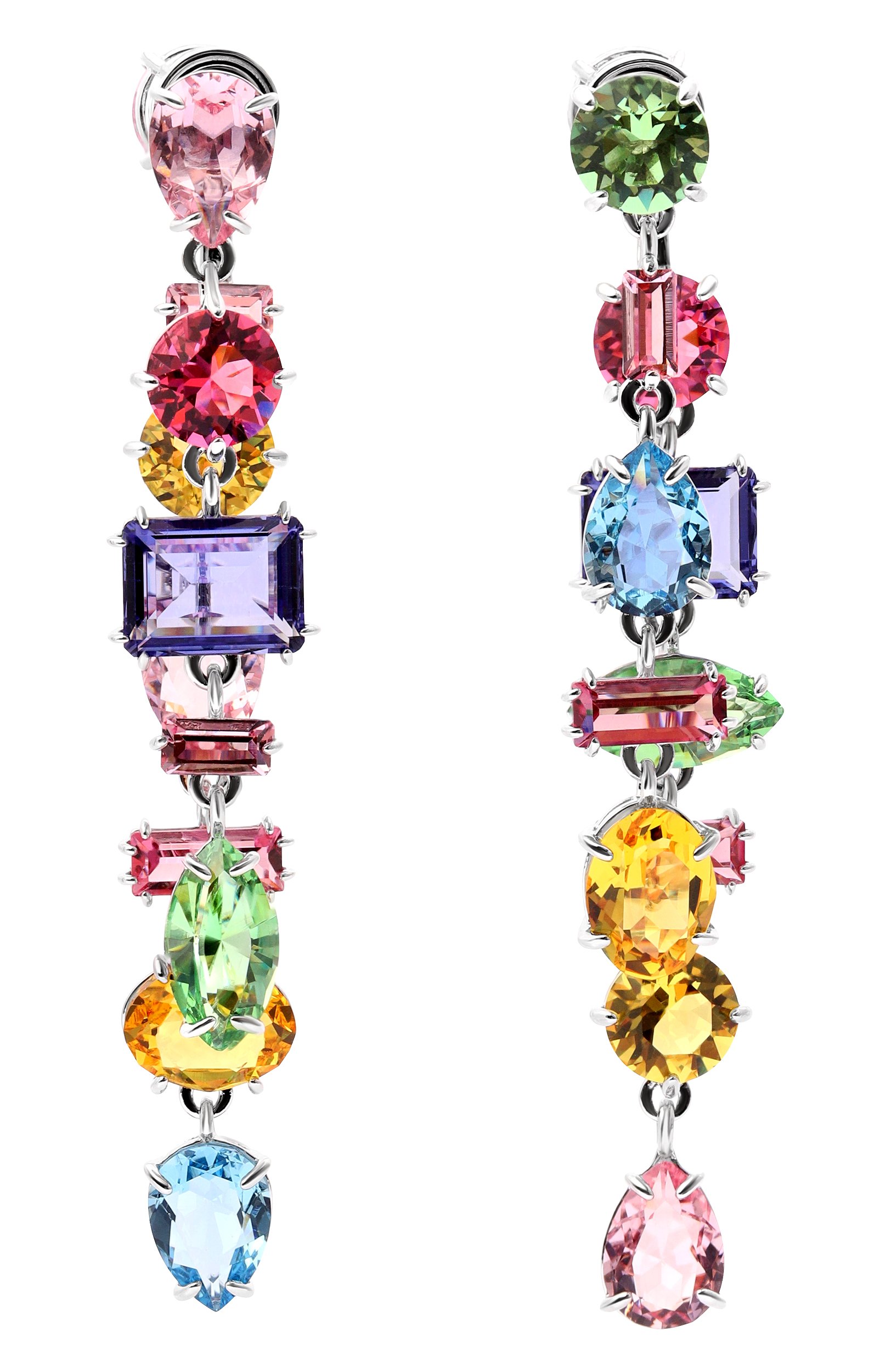 Серьги gema SWAROVSKI разноцветного цвета по цене 29950 руб., арт. 5656417, фото 1 Серьги gema SWAROVSKI, арт. 5656417, фото 1