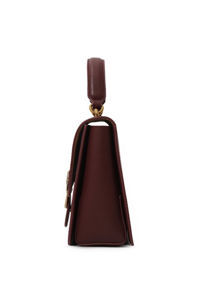 Сумка love one medium PINKO бордового цвета по цене 37900 руб., арт. 100066/A0F1, фото 4 Сумка love one medium PINKO, арт. 100066/A0F1, фото 4