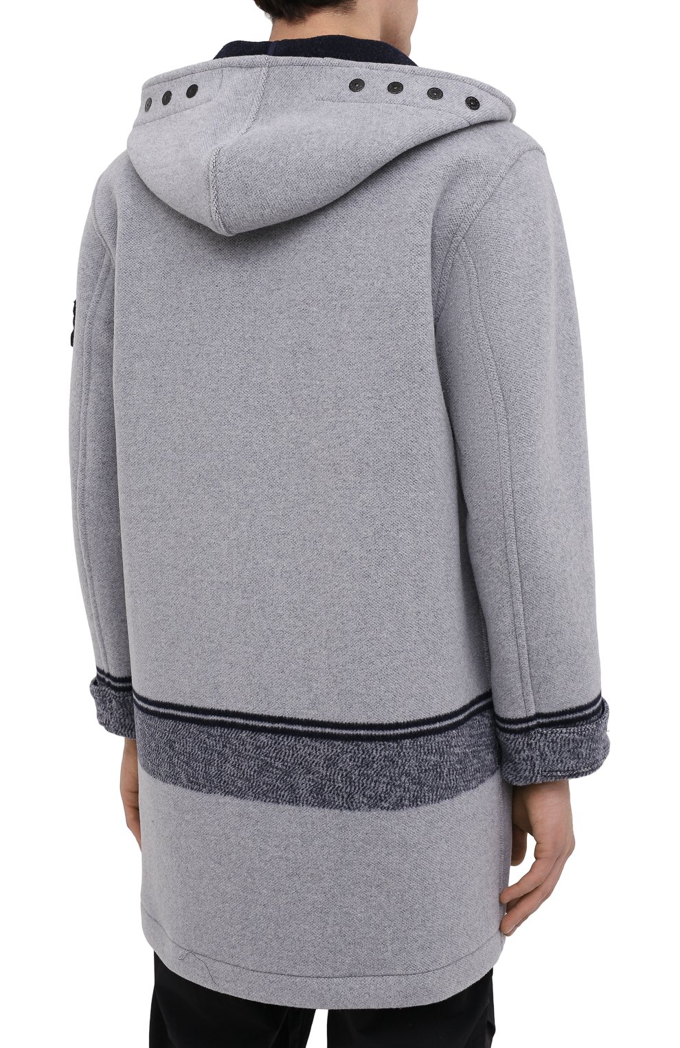 Шерстяное пальто STONE ISLAND, арт. 731571252, фото 4