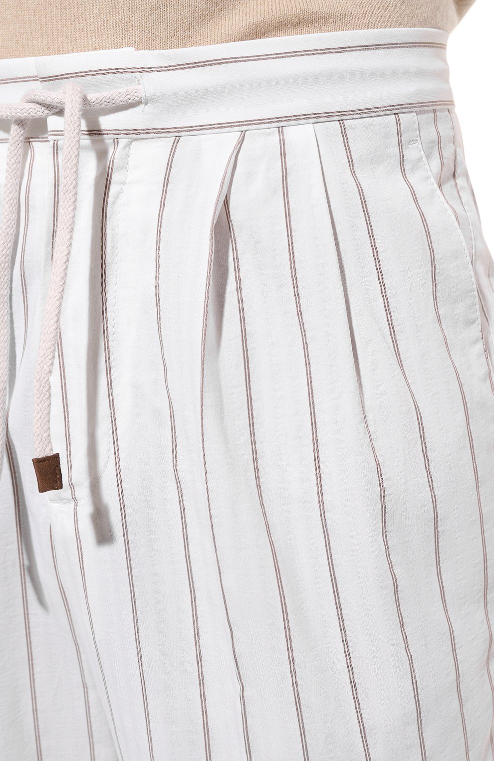 Хлопковые брюки BRUNELLO CUCINELLI, арт. MH242B6224, фото 5