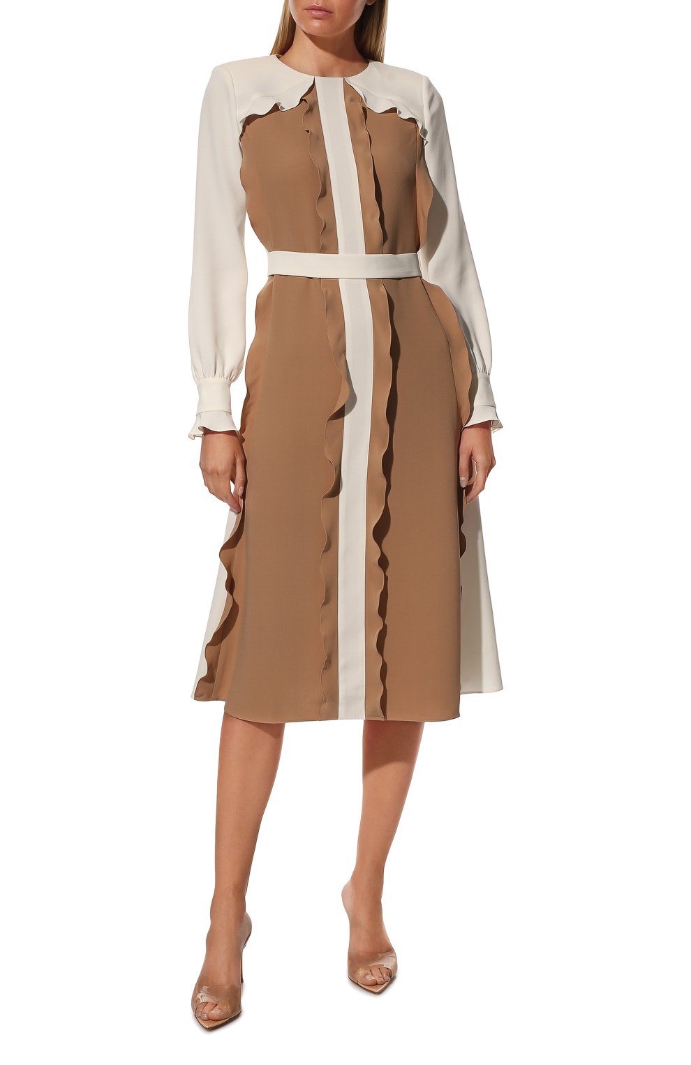 Шелковое платье CHAPURIN, арт. D44/18421/27530-м/SS22, фото 3