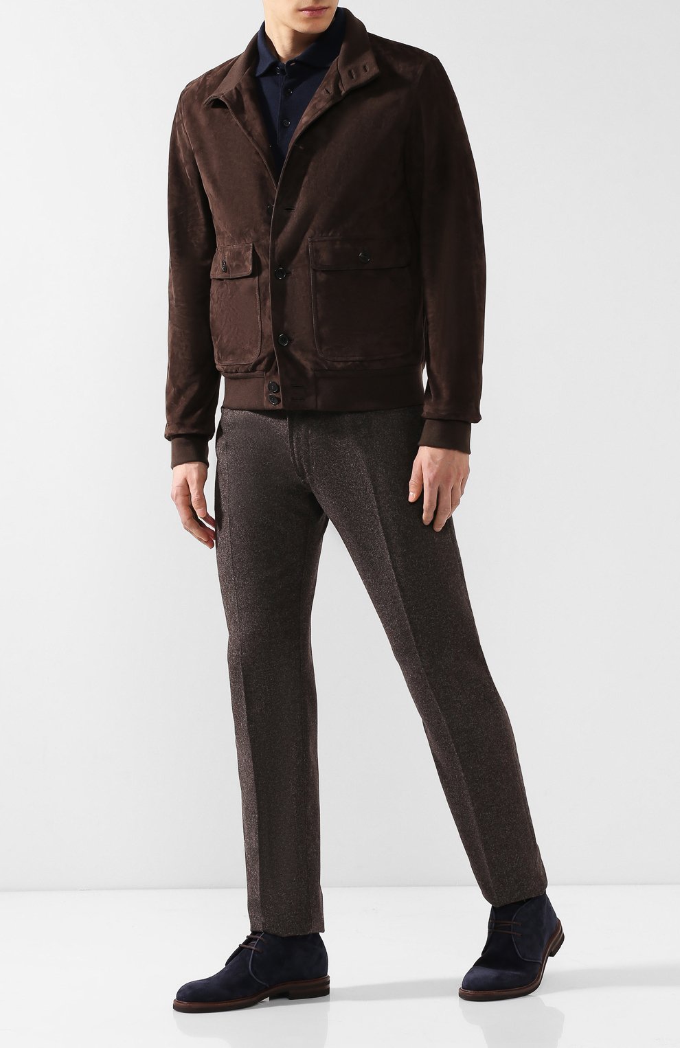 Замшевый бомбер LORO PIANA, арт. FAI0997, фото 2