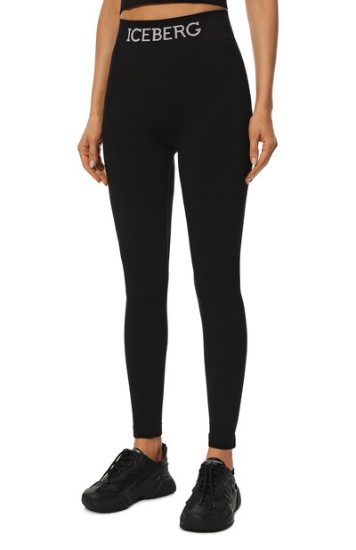 Легинсы ICEBERG черного цвета по цене 18350 руб., арт. 22E I2P0/BA13/6303, фото 3 Легинсы ICEBERG, арт. 22E I2P0/BA13/6303, фото 3