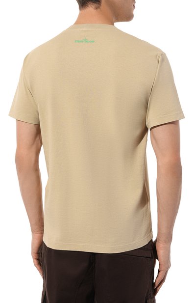 Хлопковая футболка STONE ISLAND, арт. 75152NS89, фото 4