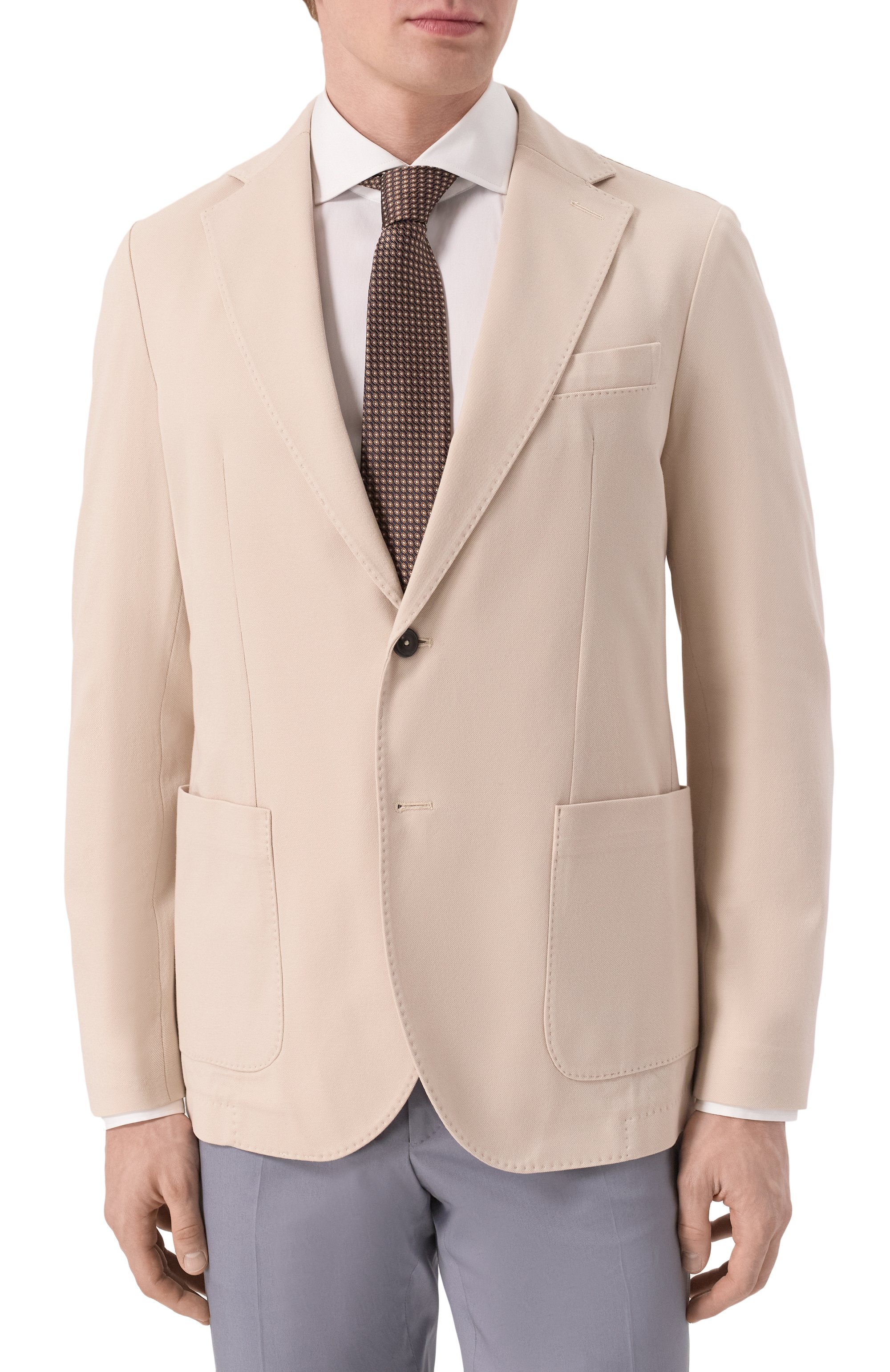 Хлопковый пиджак CIRCOLO 1901, арт. CN4660, фото 5